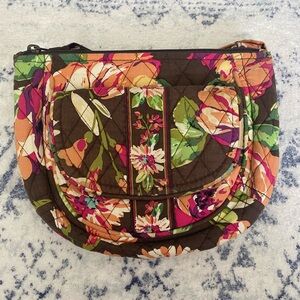 EUC Vera Bradley Cross Body Purse - English Rose